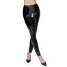 Black Level Legging Vinyl Crotch Noir